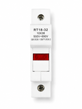 RT18-32 10x38 DIN Rail Fuse Holder 32A 500V-690V | Single Pole Fuse Base | 1 PCS