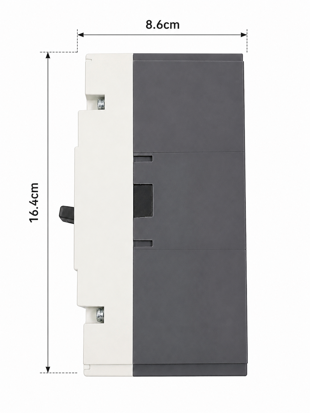 BKD 160A 3 Pole MCCB 25kA 400V Molded Case Circuit Breaker | Industrial Protection Switch | BKD1-250L/3300