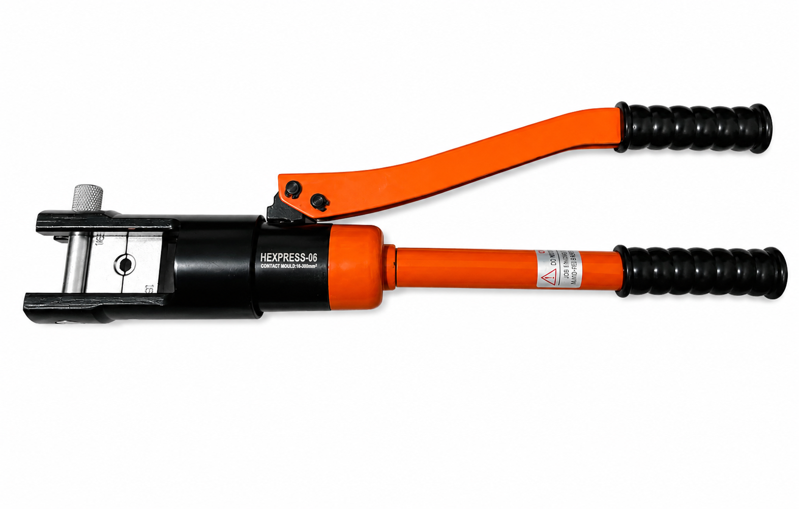 HEX HEXPRESS-06 Heavy Duty Hydraulic Cable Lug Crimping Tool Kit 16-300 Sq.mm | Professional Hydraulic Hand Crimper with High Strength Steel Body & Carry Case