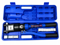 JiGO YQK-300 Hydraulic Cable Lug Crimping Tool Kit 16-300 Sq.mm | 100KN Heavy Duty Hydraulic Hand Crimper | Copper & Aluminium Cable Lug Press Tool with Carry Case