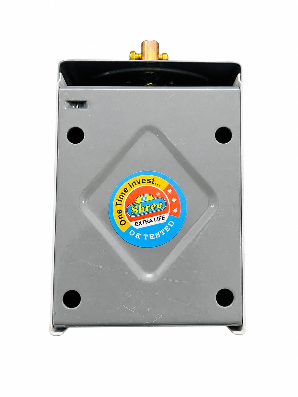 Shree LT Control Reverse Forward Switch 32A 3 Phase 440V Heavy Duty Manual Motor Reversing Switch | Metal Body | Wall Mount | Industrial & Agricultural Motor Control