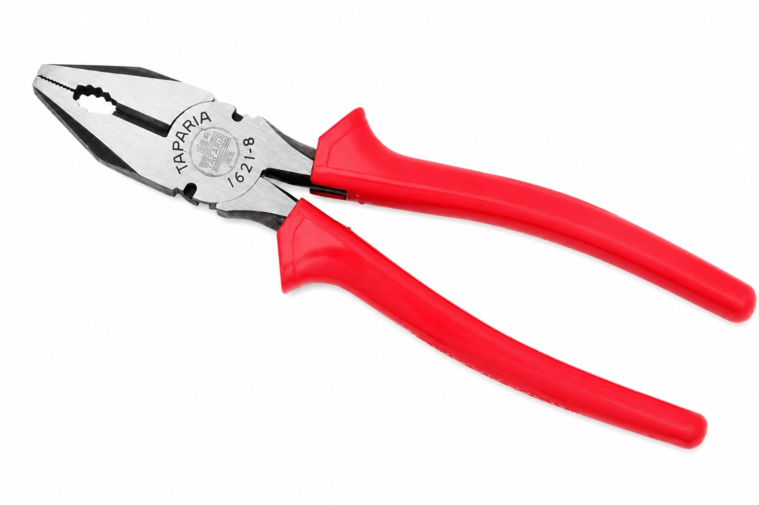 Taparia 1621-8 Combination Plier with FREE Techson Line Tester | Heavy Duty Steel Combination Pliers | Insulated Grip | Electrician Hand Tool Kit | Home & Professional Use