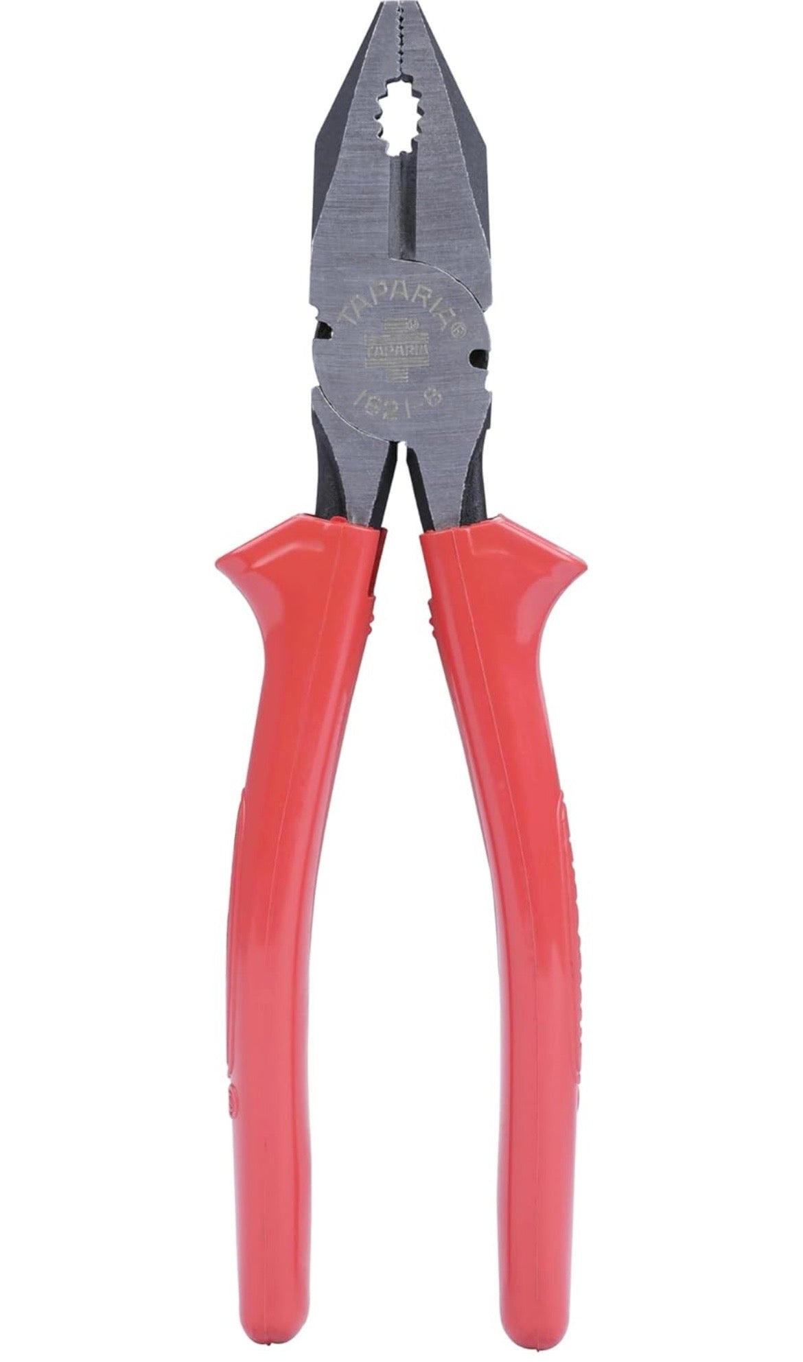 Taparia 1621-8 Combination Plier with FREE Techson Line Tester | Heavy Duty Steel Combination Pliers | Insulated Grip | Electrician Hand Tool Kit | Home & Professional Use