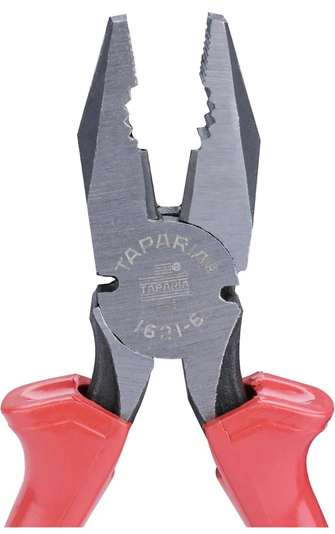Taparia 1621-8 Combination Plier 8 Inch (210mm) | Heavy Duty High Carbon Steel Cutting & Gripping Plier | Insulated Handle | Professional Tool for Electricians, Home & Industrial Use