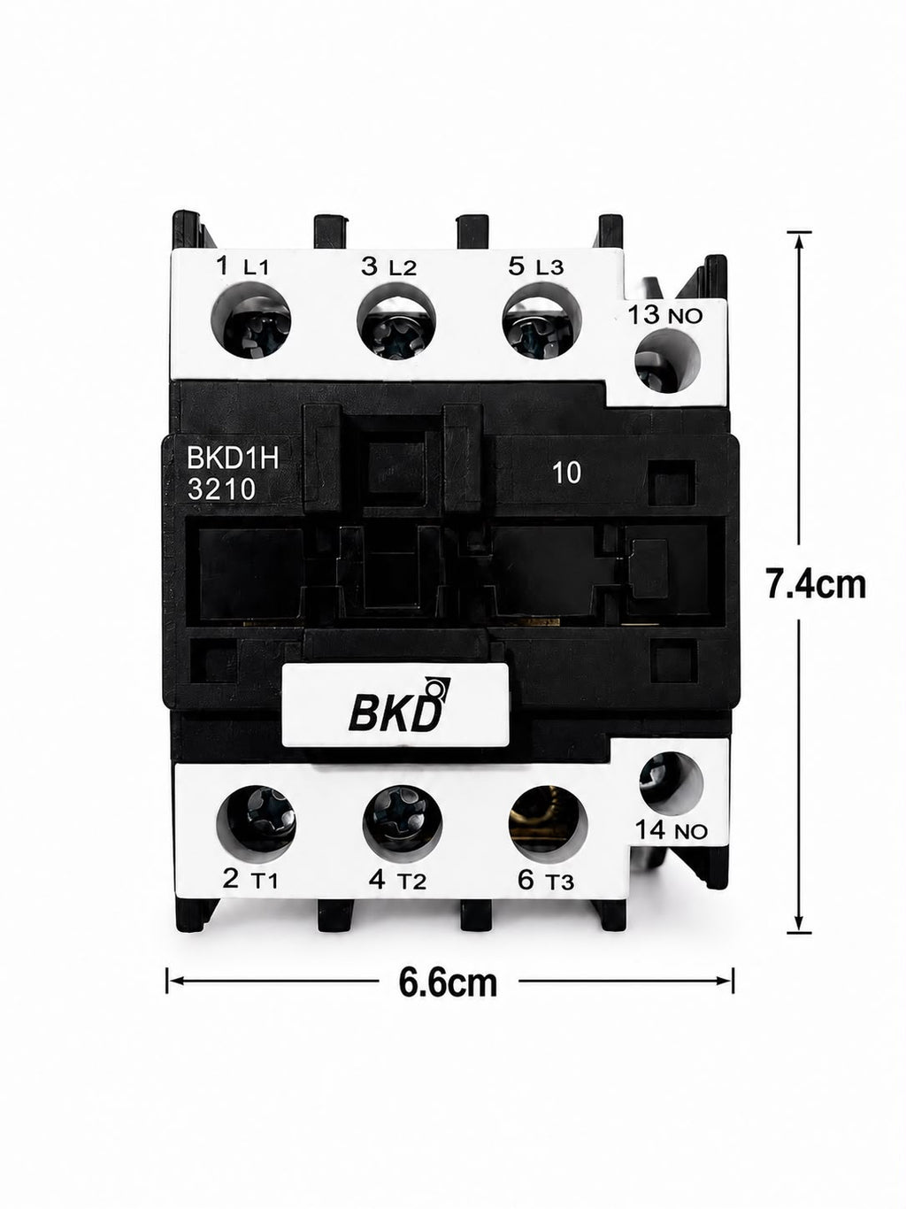 BKD BKDH32 AC Contactor | 32A 3 Pole Magnetic Contactor | 1NO Auxiliary Contact | Industrial Motor Starter Contactor | Heavy Duty Electrical Contactor