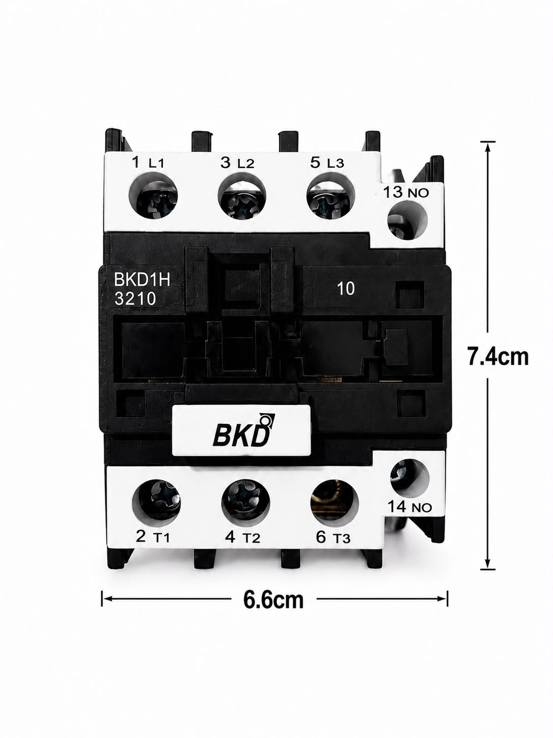 BKD BKDH32 AC Contactor | 32A 3 Pole Magnetic Contactor | 1NO Auxiliary Contact | Industrial Motor Starter Contactor | Heavy Duty Electrical Contactor